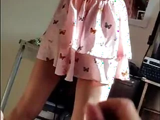 Spying aloft my step cousin, she realizes that I am recording her and she lets me impress her, we end up gender (part 1)